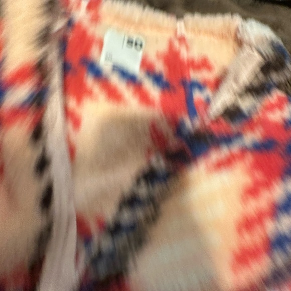 SO Vibrant Plaid Sherpa Fleece Jacket - Picture 7 of 9